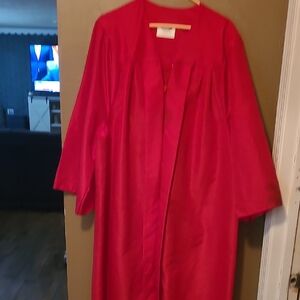 Elegant Red Women's Robe